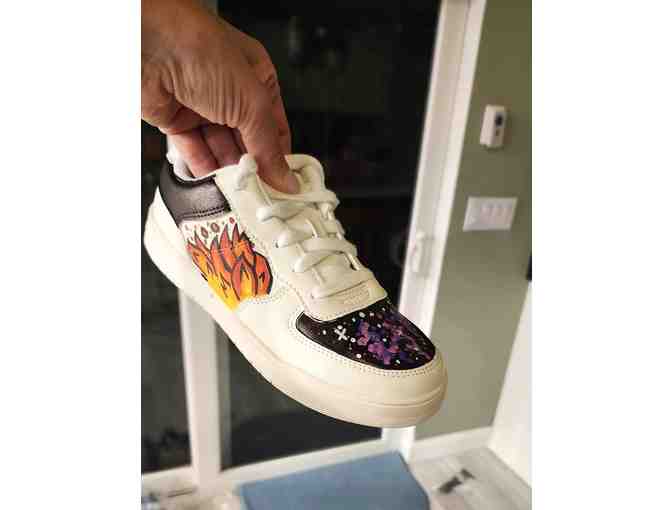 Custom Sneaker Design by Hamden Hall Student