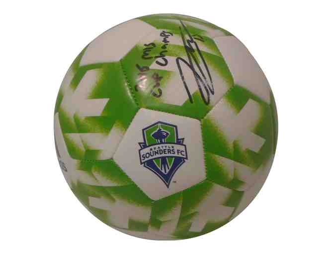 Seattle Sounders Signed Ball #13 Jordan Morris