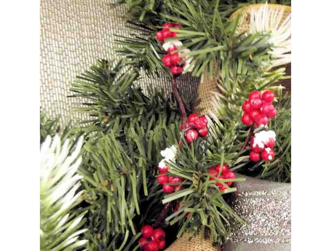 Rustic 'Enchanted Forest' Christmas Wreath, Sleigh Bells Ringing!