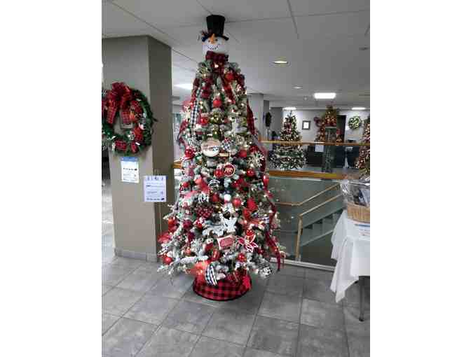 Frosty Winter Wonderland Christmas Tree, First National Bank