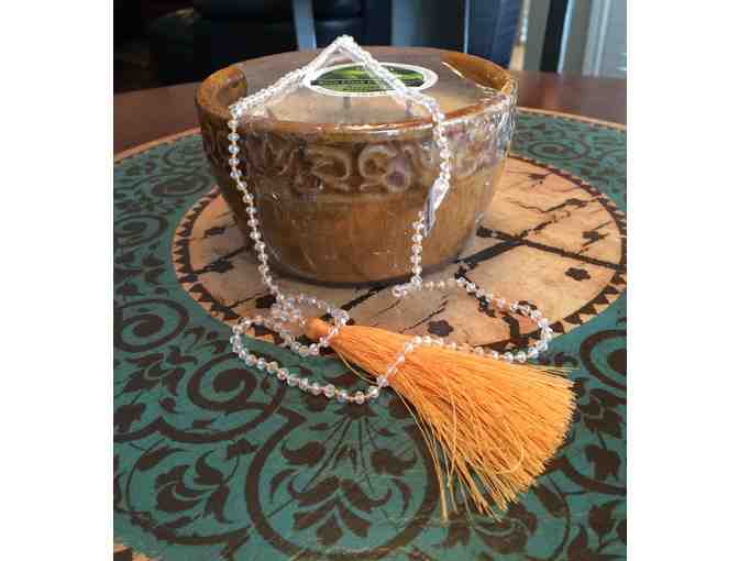Buffalo Creek Boutique - Candle and Necklace