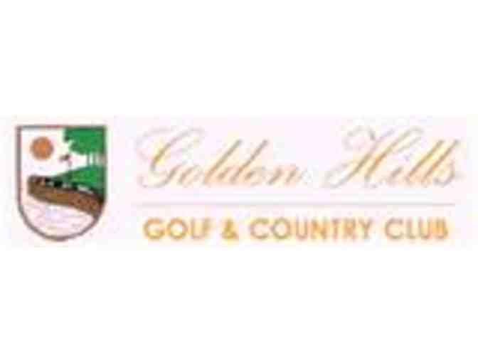 A Foursome of Golf at Golden Hills Golf Club