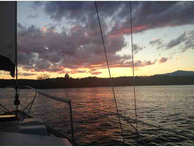 Champagne Sunset Cruise for Two with Tivoli Sailing Comany