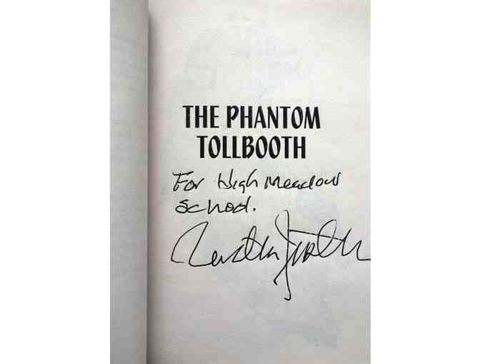 Autographed copy of 'The Phantom Tollbooth'