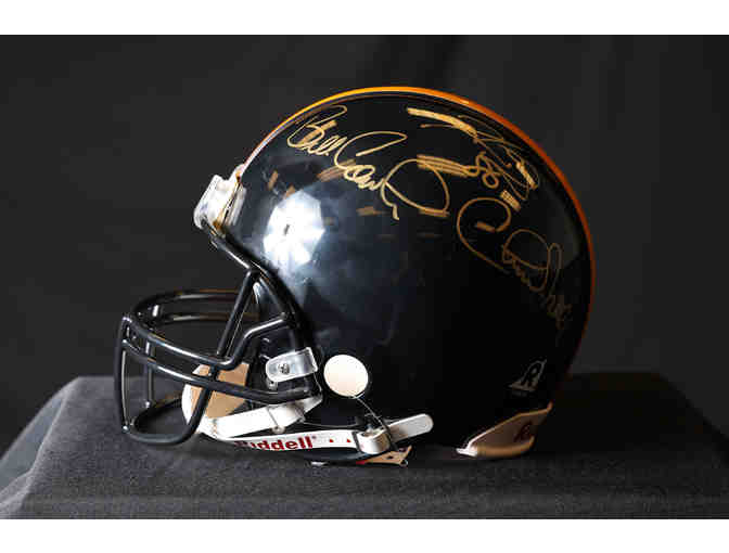 Steelers Nation - Autographed Pittsburgh Steelers Helmet