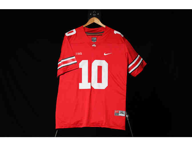 'Shalieve' - Autographed Ryan Shazier #10 Ohio State Jersey