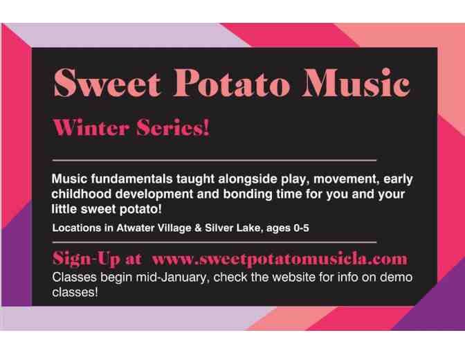 Private Music Birthday Party from Sweet Potato Music