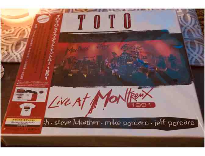 Toto Live at Montreux 1991 Blu-Ray, CD, 2 Vinyl LPs & T-Shirt Option to Get Signed