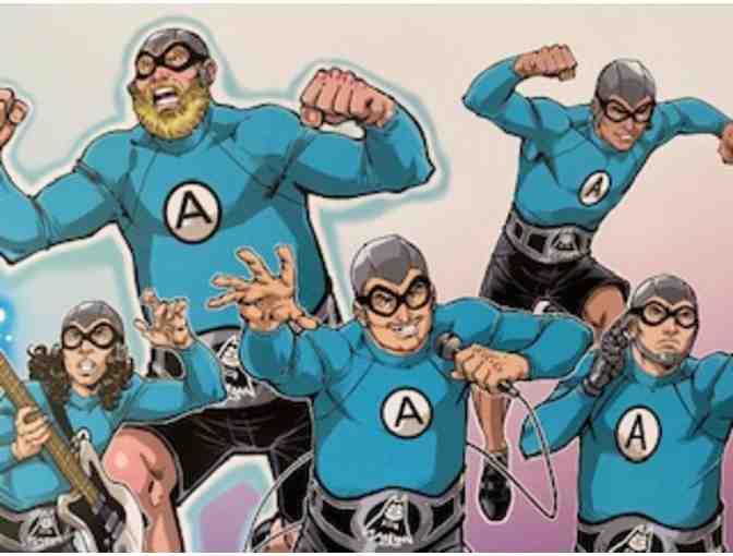 Autographed Aquabats Poster