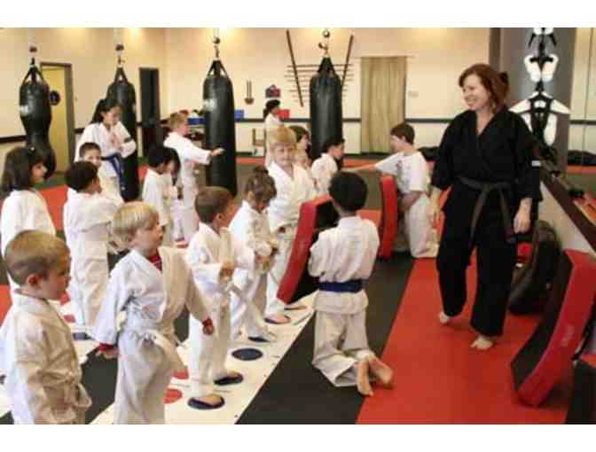 One week of Karate classes and one private lesson at Arnott Kenpo Karate