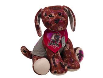 Jonas Brothers Signed Build-A-Bear Dog