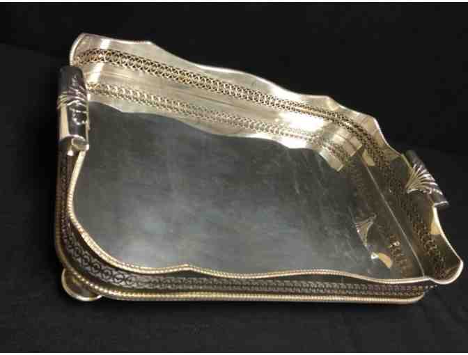 Silver Plated Gallery Tray