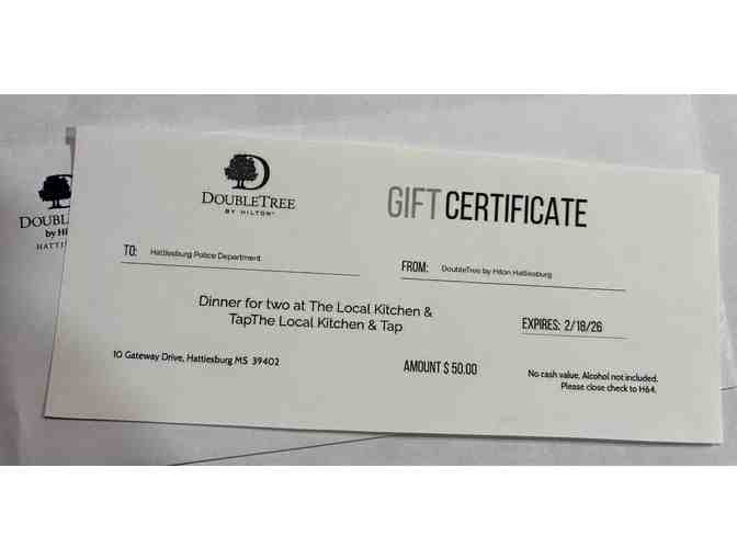 King Jacuzzi Suite Overnight Stay with Dinner for Two at The Local Kitchen & Tap