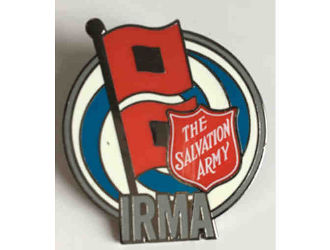 Salvation Army Hurricanes Irma & Harvey Event Pins