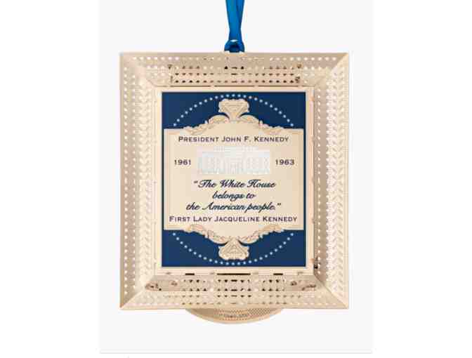 2020 White House Christmas Ornament Honoring JFK