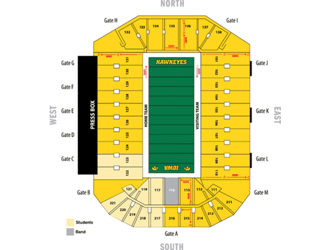 Iowa Football Tickets