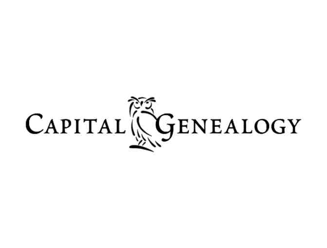 Gift Certificate - Capital Genealogy