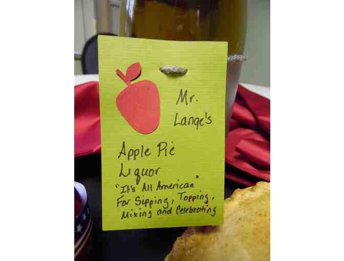 Mr. Lange's apple pie liquor + apple pie