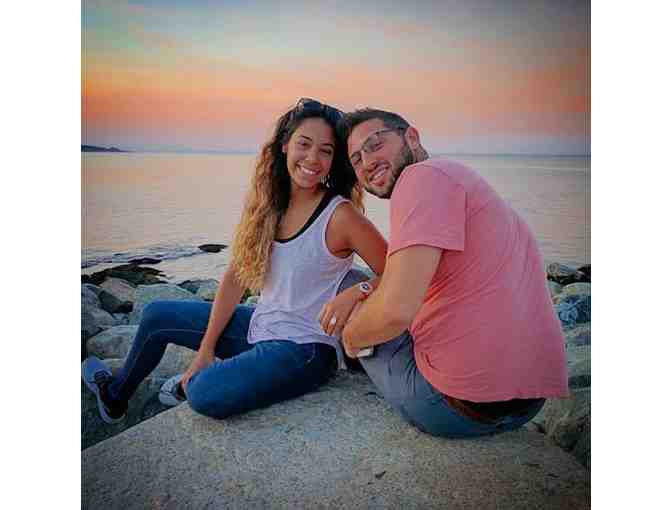 Enjoy a Summer Beach Day With Becca Steinman and Rabbi Nate DeGroot