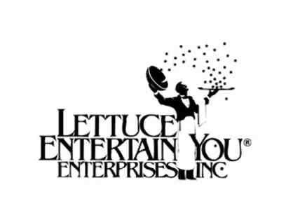 $100 Gift Card Lettuce Entertain You Restaurants