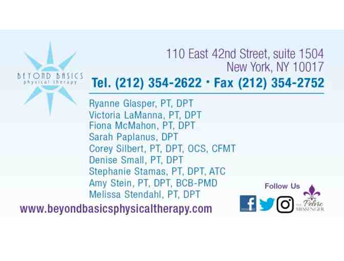 Pelvic Health Evaluation & Treatment at Beyond Basics Physical Therapy