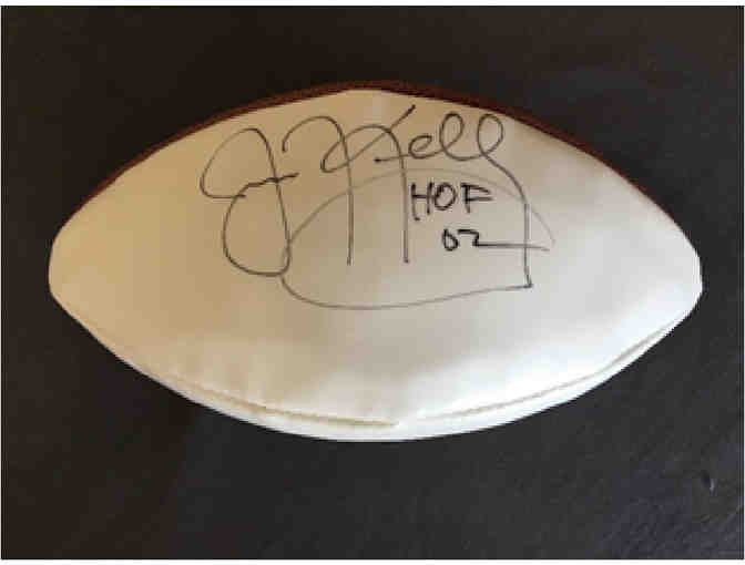 Jim Kelly HOF Autographed Football