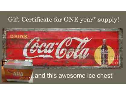 Coca-Cola for a YEAR!