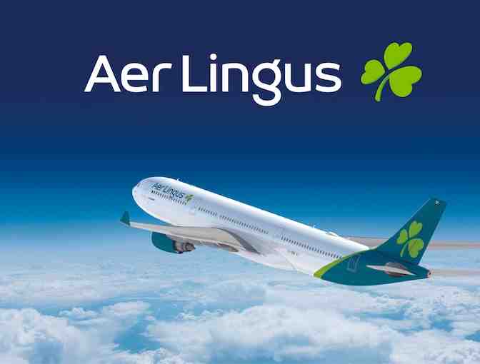 Two Business Class Aer Lingus Round-Trip Flights - Photo 1