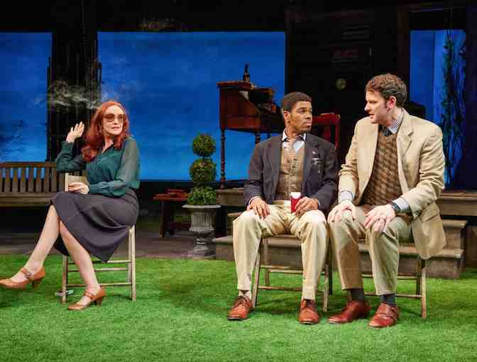 Drinks with Sarah Street and Roger Dominic Casey, stars of BECKETT BRIEFS