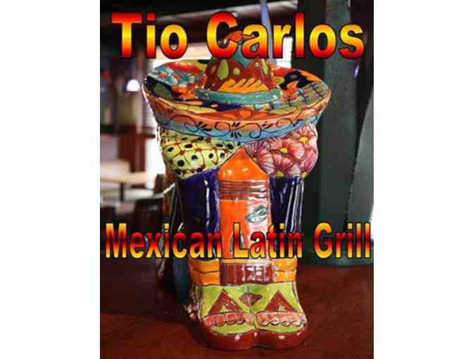 Tio Carlos Mexican Latin Grill gift Certificate