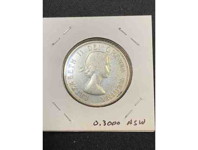 1960 Canadian 50 cent piece