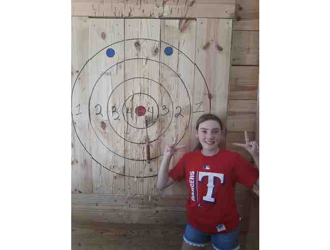 AXE THROWING GIFT CERTIFICATE