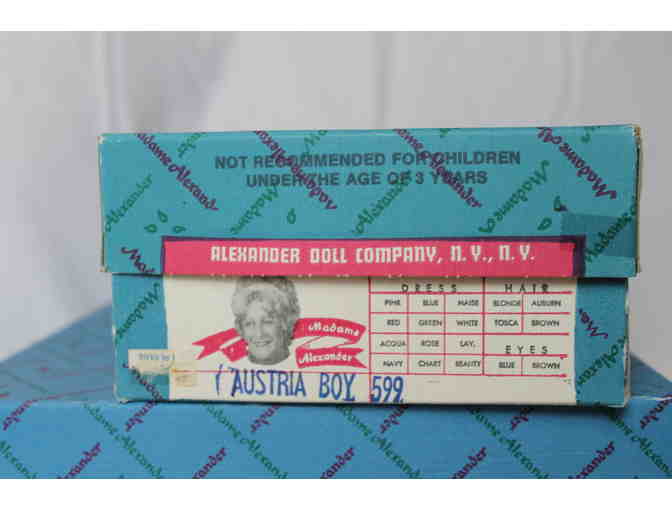 Austria Boy Mint Condition Madame Alexander Doll