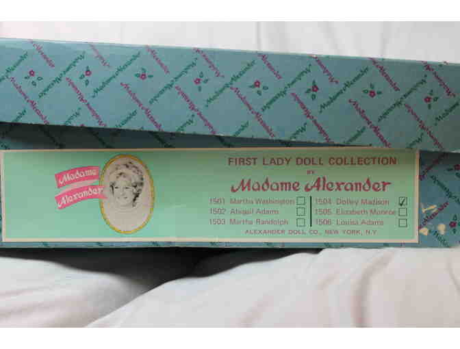 Madame Alexander First Ladies Dolley Madison doll- mint