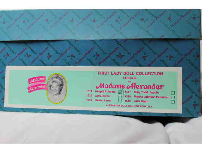 Madame Alexander First Lady Doll- Abigail Fillmore- mint