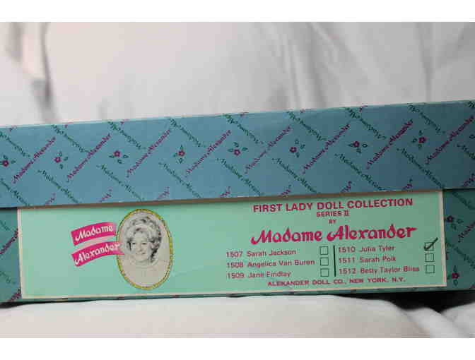 Madame Alexander First Lady Doll Julia Tyler- mint
