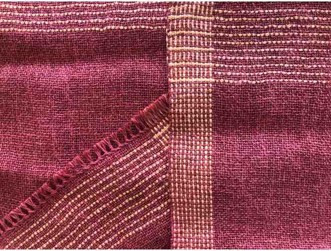 Set of 4 Beautifully Hand-woven cotton linen placemats