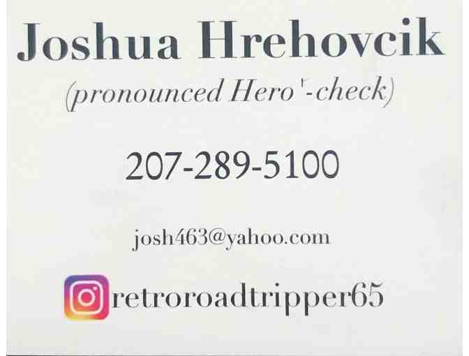 Joshua Hrehovcik - Signed, Framed and Matted Photograph $100 value