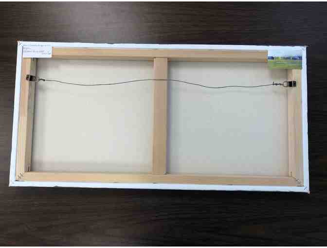 $400 Farm, Durrell's Bridge 15'x30' Acrylic by Barbara Berry