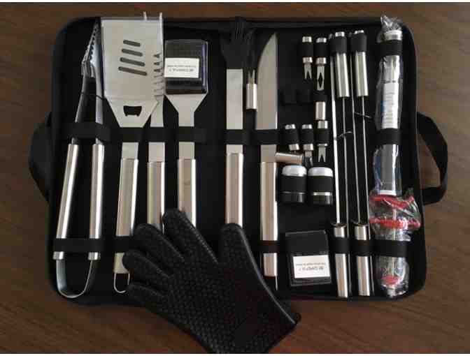 Weber Grill, Cookbook, and Grilling Tools