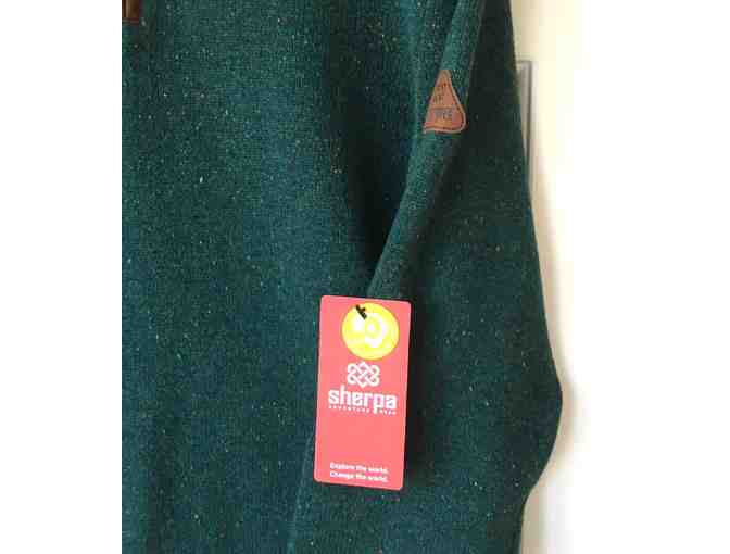 Men's Sherpa Kangtega Quarter Zip Sweater (Size L) - Photo 3