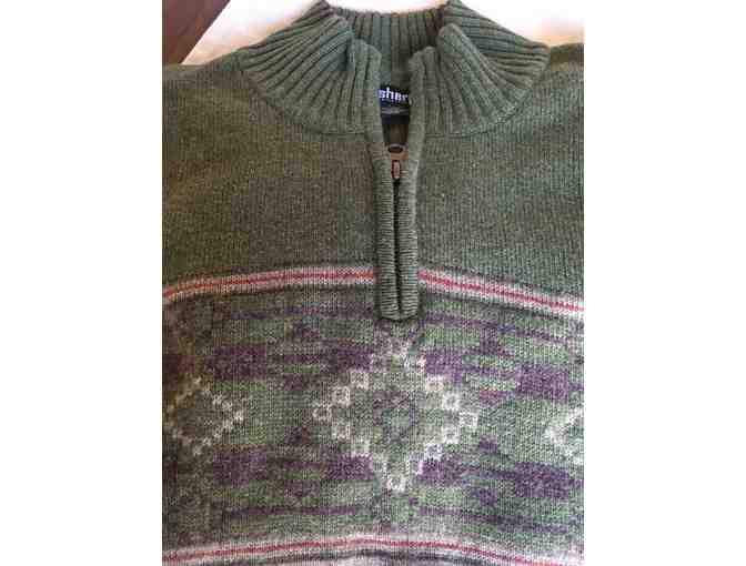 Men's Sherpa Tej Quarter Zip Sweater (Size L) - Photo 2