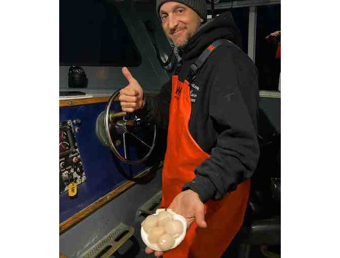 New England Fishmongers - fresh off the boat scallops 1lb