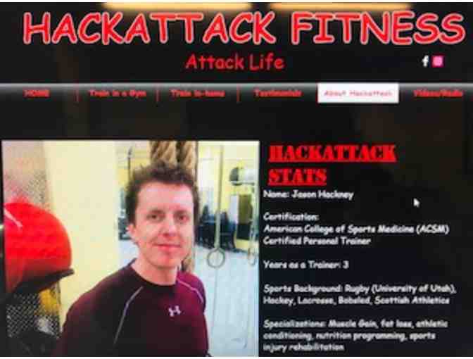 HACK Attack Fitness in Home Personal Training Session