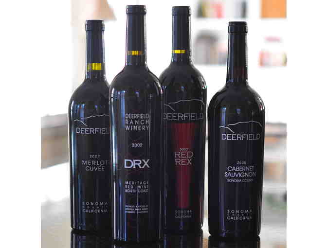 7217 - Deerfield Ranch Winery, Kenwood - Estate Tasting for 6, 6 Btls of 1999 DRX Meritage