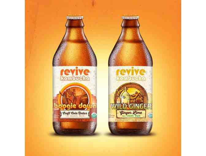 Ten Cases of Your Choice, Revive Kombucha, Petaluma