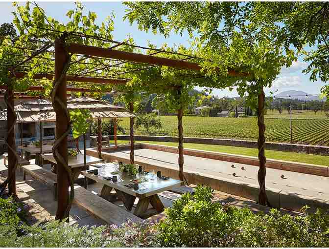 Bocce, Wine, Food & Friends for Eight, Trinchero Family Estates, St. Helena