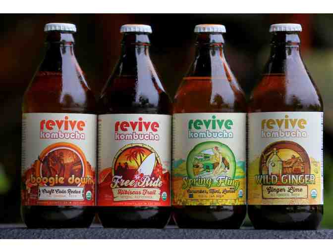 Ten Cases of Your Choice, Revive Kombucha, Petaluma