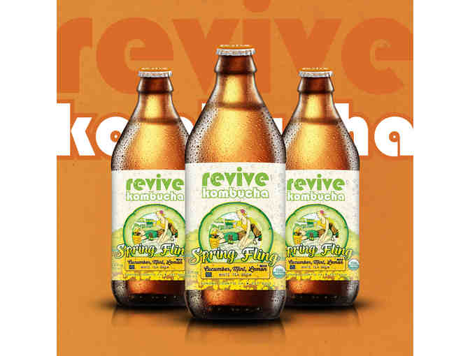 Ten Cases of Your Choice, Revive Kombucha, Petaluma