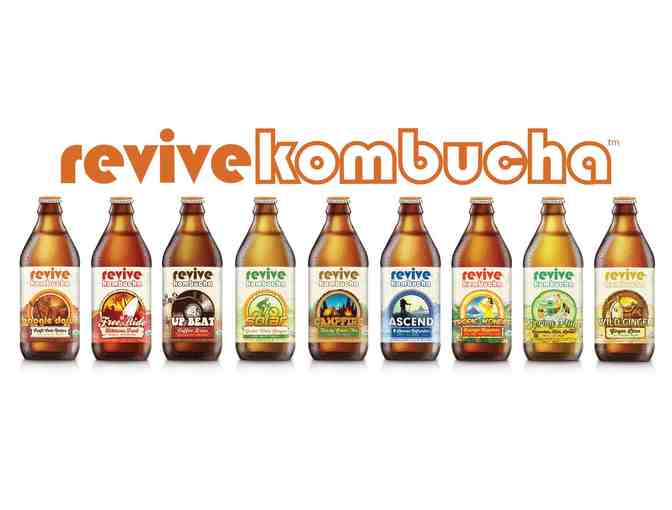 Ten Cases of Your Choice, Revive Kombucha, Petaluma